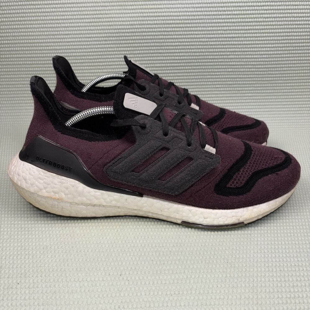 Adidas UltraBoost 22 Shadow Maroon Athletic Running Shoes Sneakers Men’s Size 12